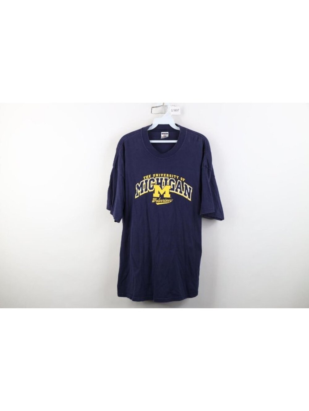 Vintage 90s Y2K Mens 2XL Faded The University of Michigan Short Sleeve T-Shirt